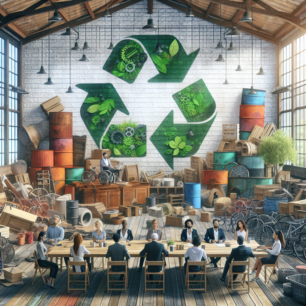 Upcycling e a Geração de Emprego: Criando Oportunidades na Economia Verde