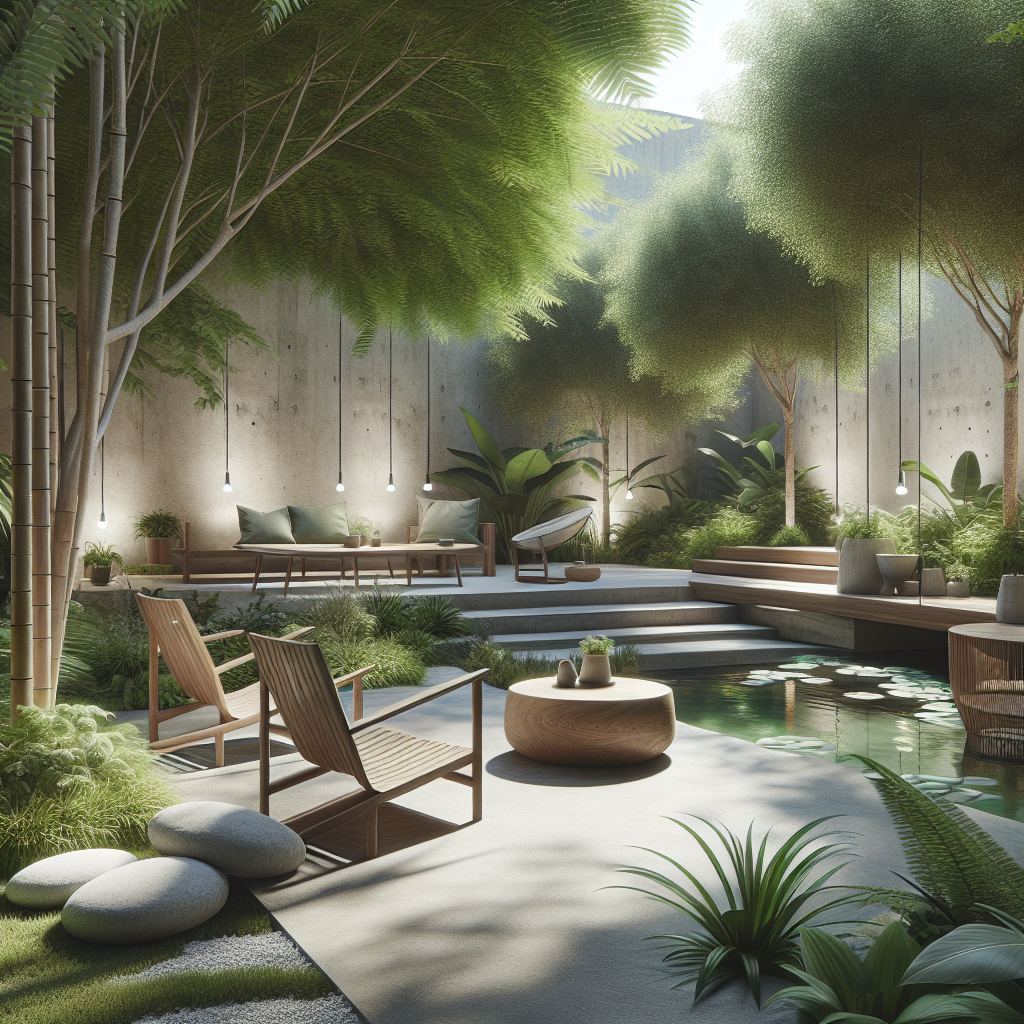 Minimalismo no Design de Jardins: Criando Espaços Verdes e Relaxantes