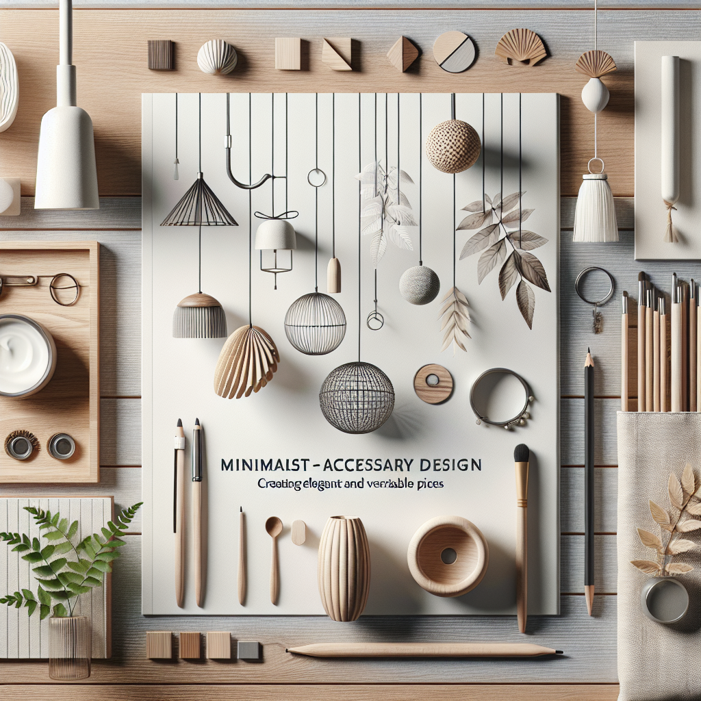 Design de Acessórios Minimalista: Criando Peças Elegantes e Versáteis