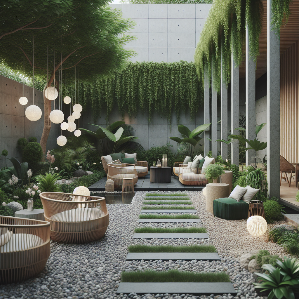 Design de Jardins Minimalista: Criando Espaços Verdes e Relaxantes