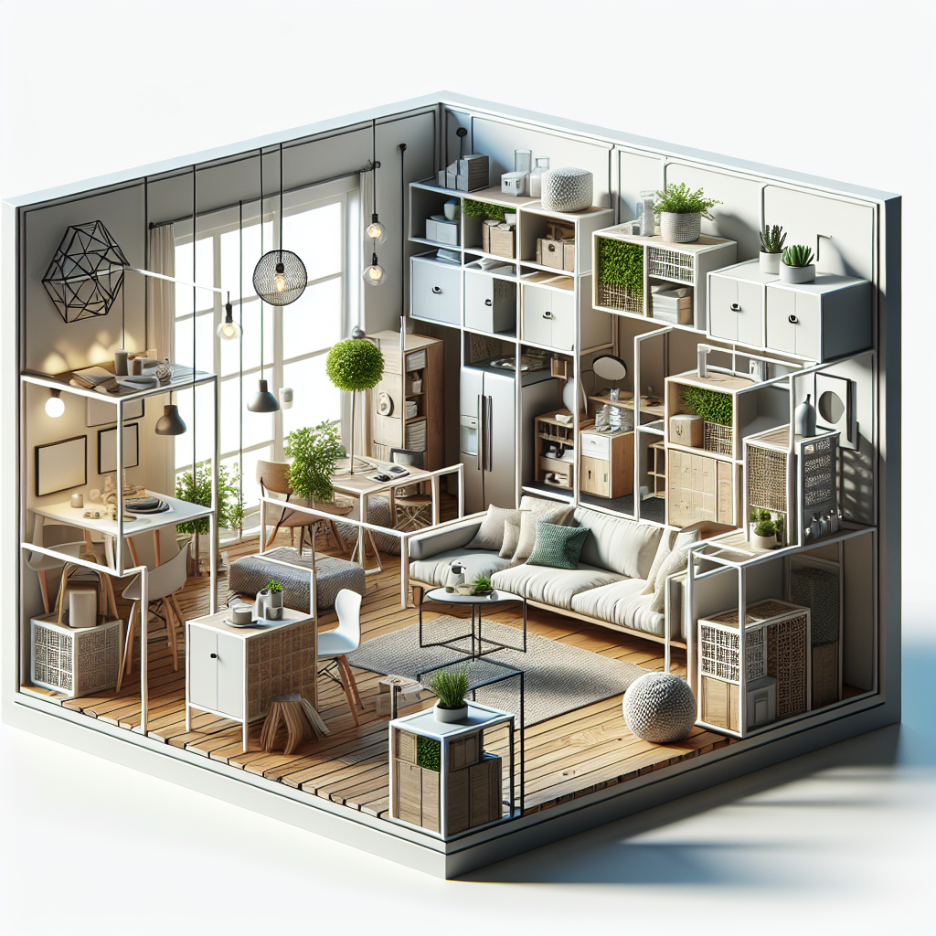 Estilos de Decoração com Mobiliário Modular: Do Minimalismo ao Industrial