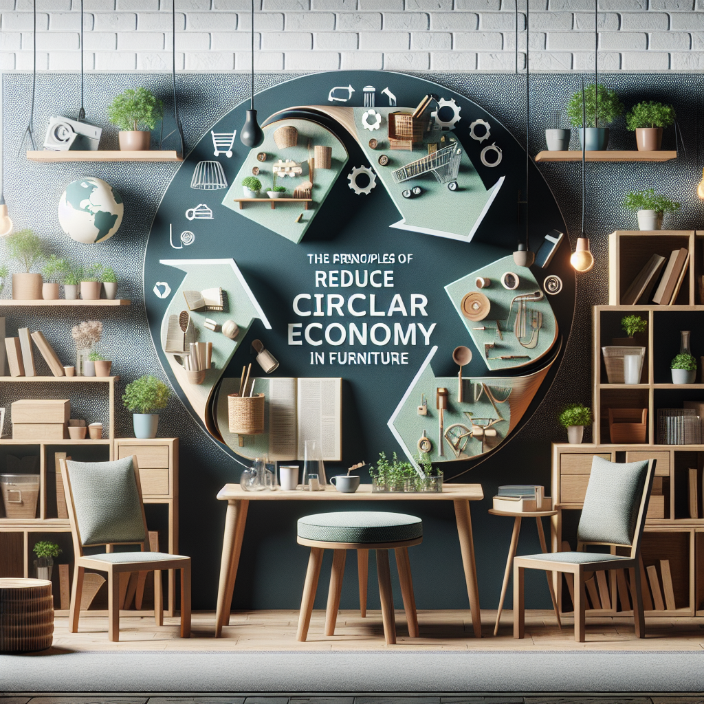 Os Princípios da Economia Circular: Reduzir, Reutilizar, Reciclar no Mobiliário