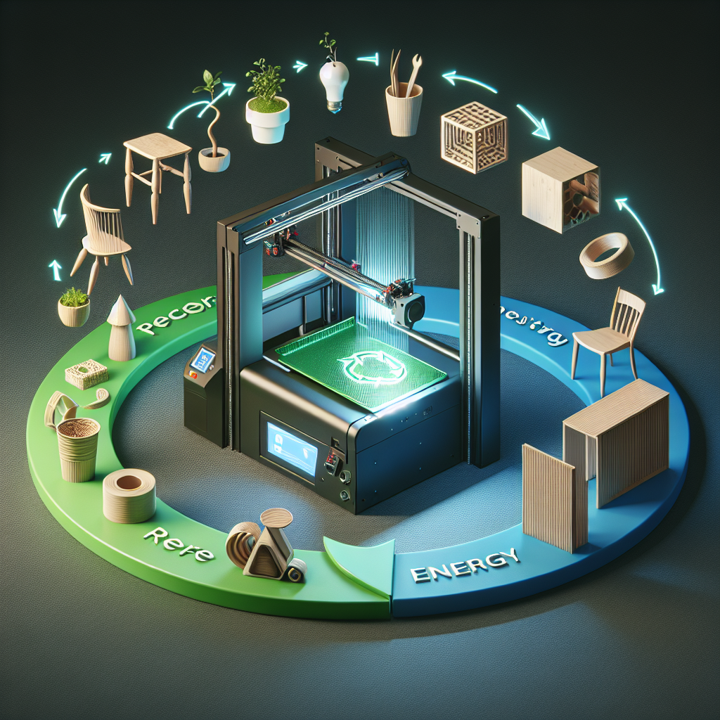 Design de Mobiliário com Impressão 3D: Personalizando Peças com Materiais Reciclados