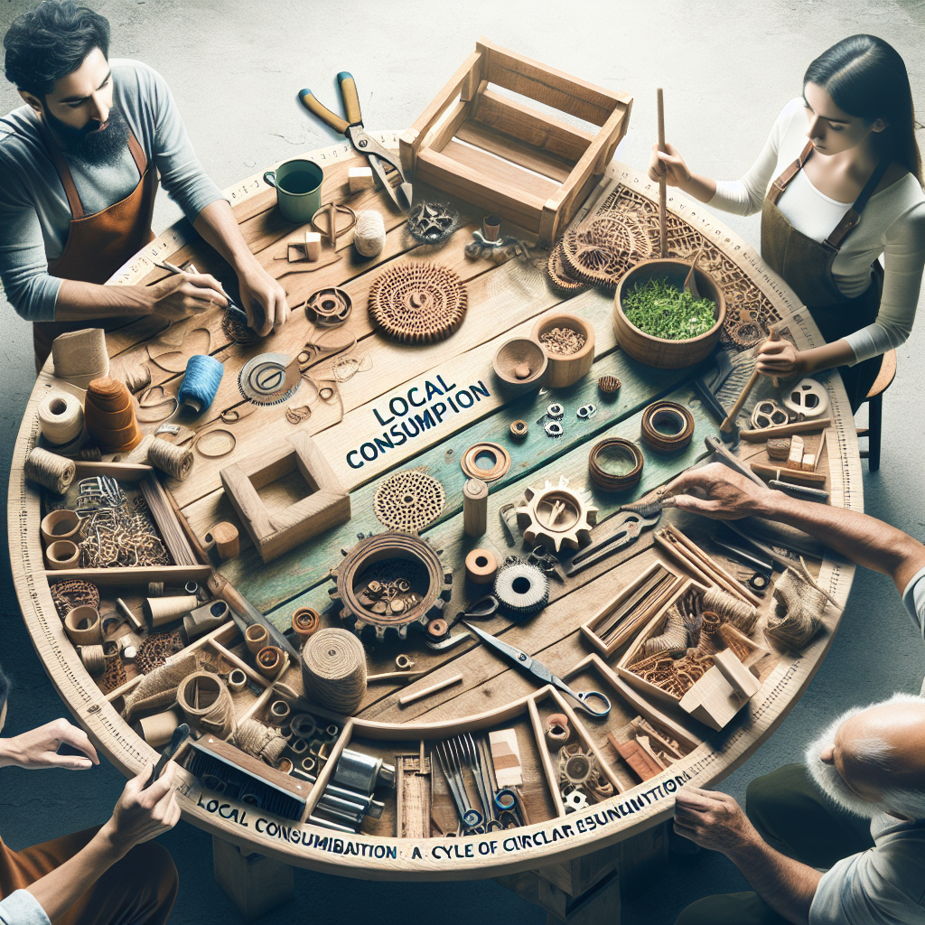 Consumo Local e Economia Circular: Um Ciclo de Sustentabilidade no Mobiliário
