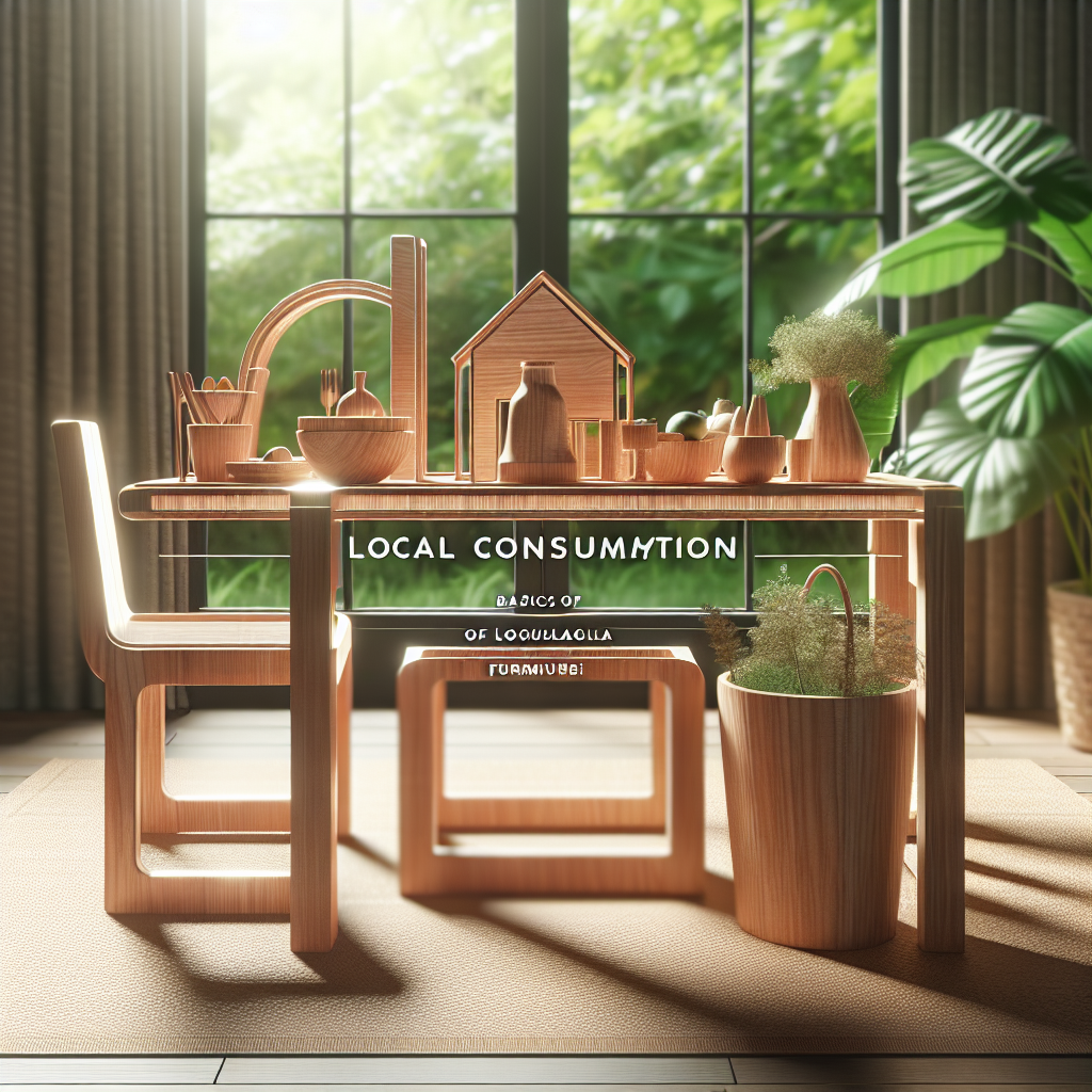 Consumo Local: Uma Abordagem Holística para o Mobiliário Sustentável