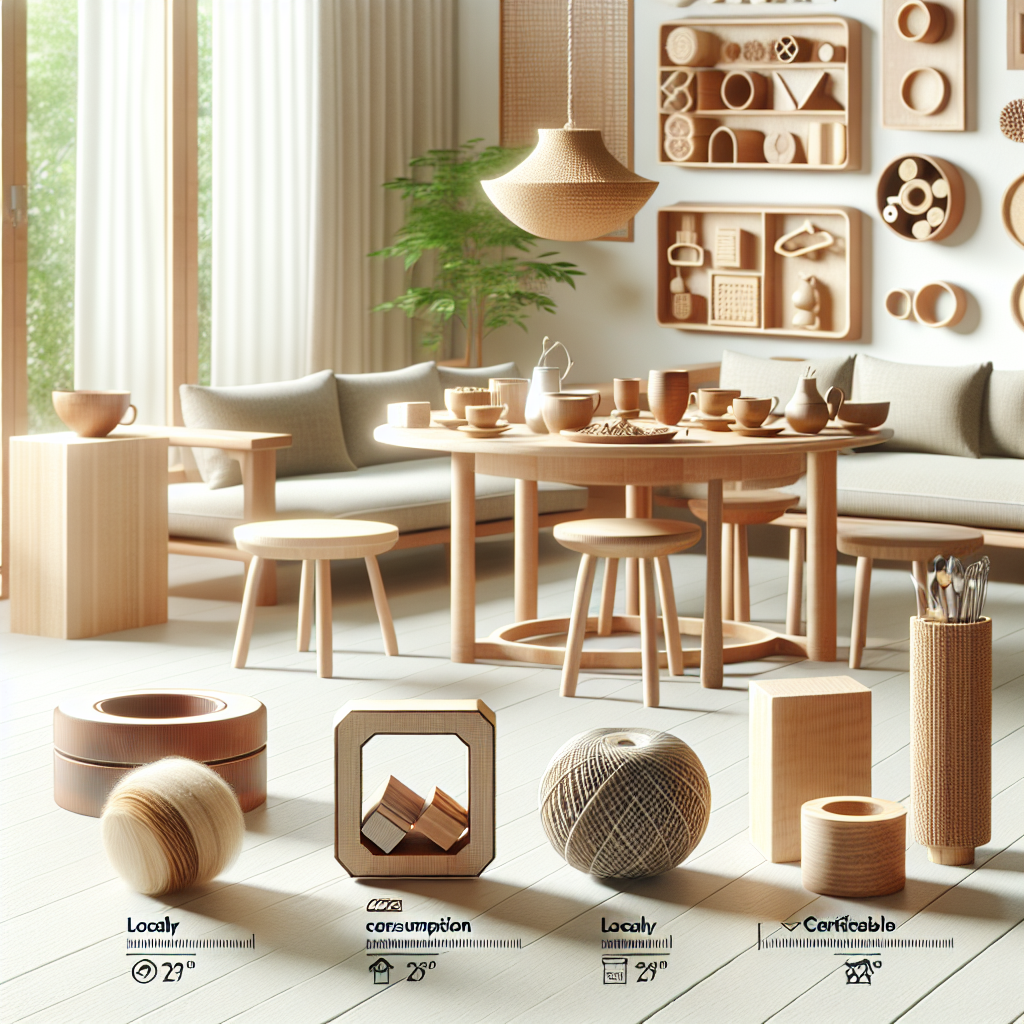 Mobiliário de Materiais Certificados Locais: Garantindo a Sustentabilidade da Produção