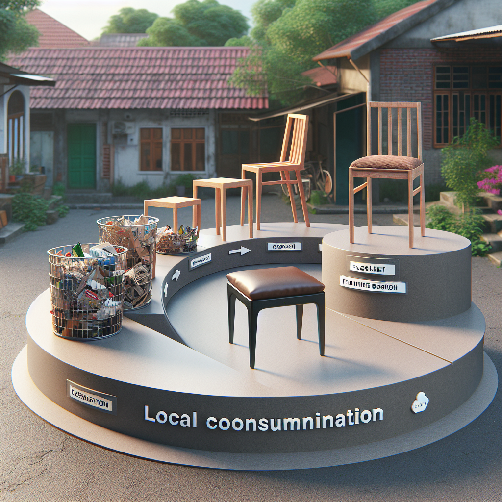 Design de Mobiliário com Upcycling Local: Transformando Resíduos em Design