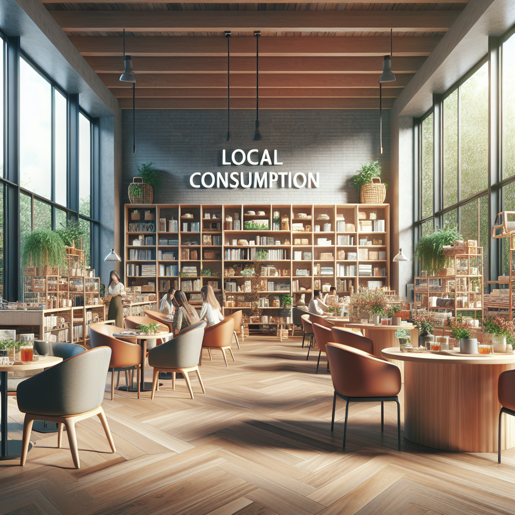 Consumo local e o design de mobiliário para espaços comerciais