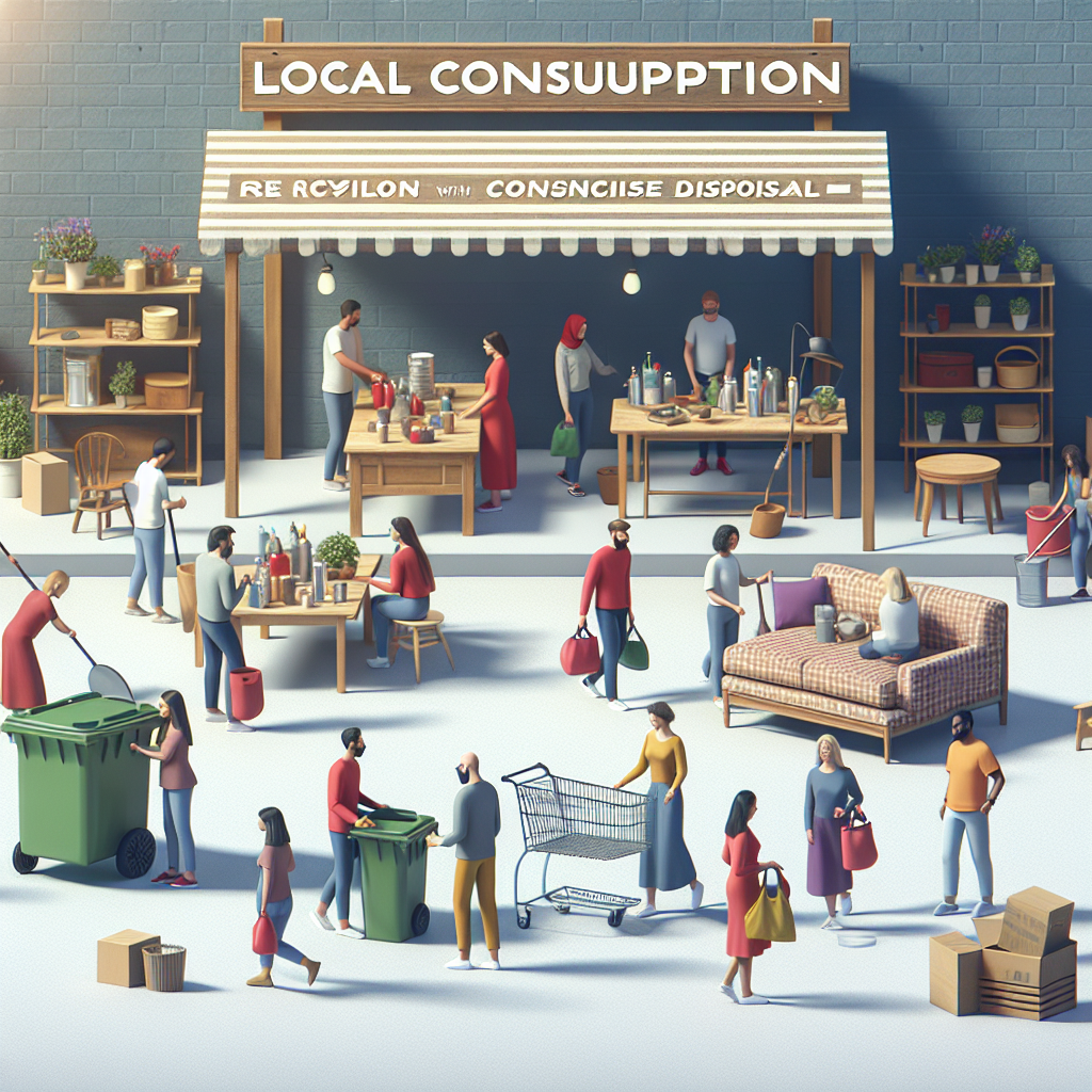 Consumo de Mobiliário com Descarte Consciente Local: Reciclando e Reutilizando