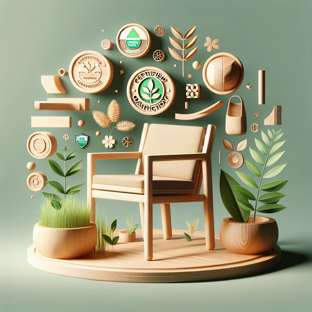 Mobiliário de Materiais Orgânicos Certificados: Da Natureza ao Design Sustentável