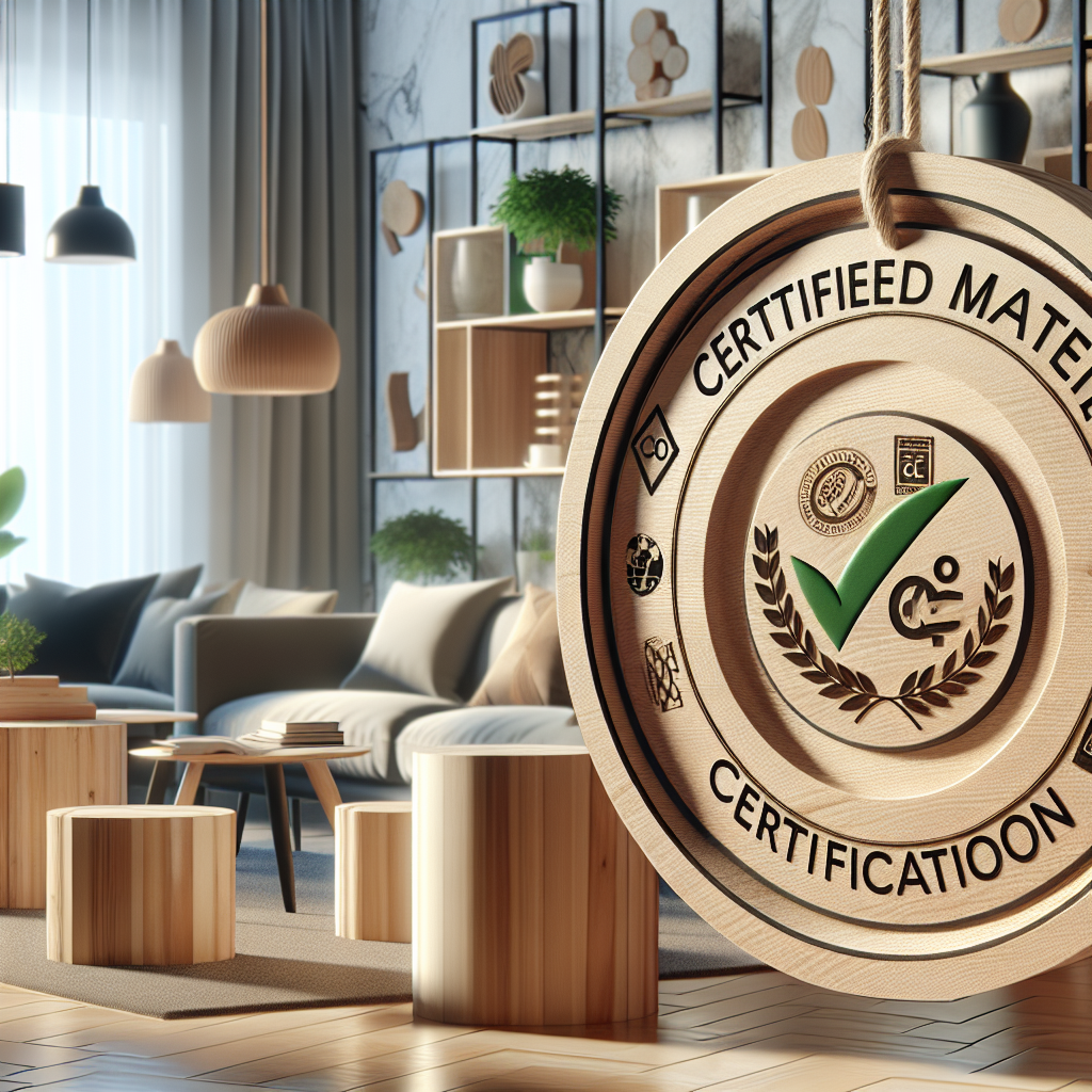 Mobiliário de Materiais Certificados: Uma Escolha Consciente para um Futuro Sustentável