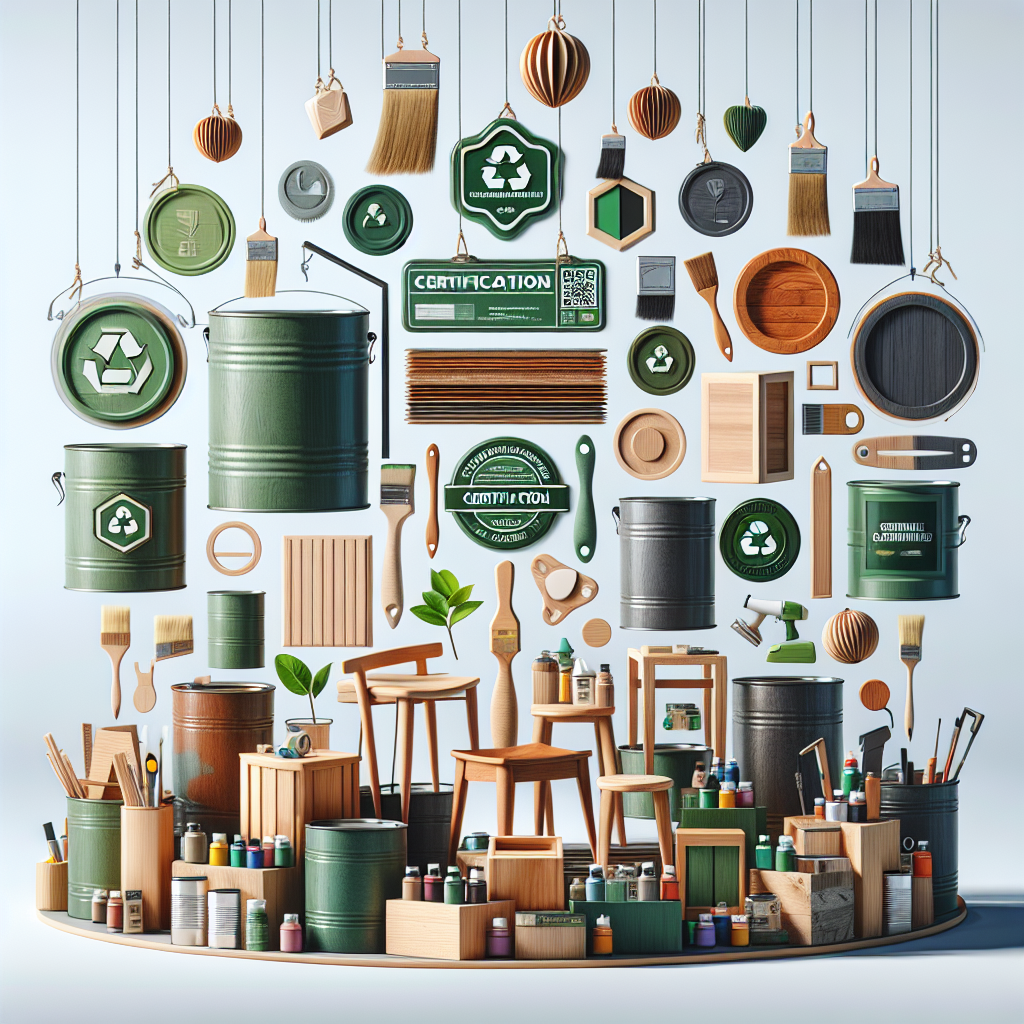 Certificações e o uso de tintas e acabamentos sustentáveis no mobiliário