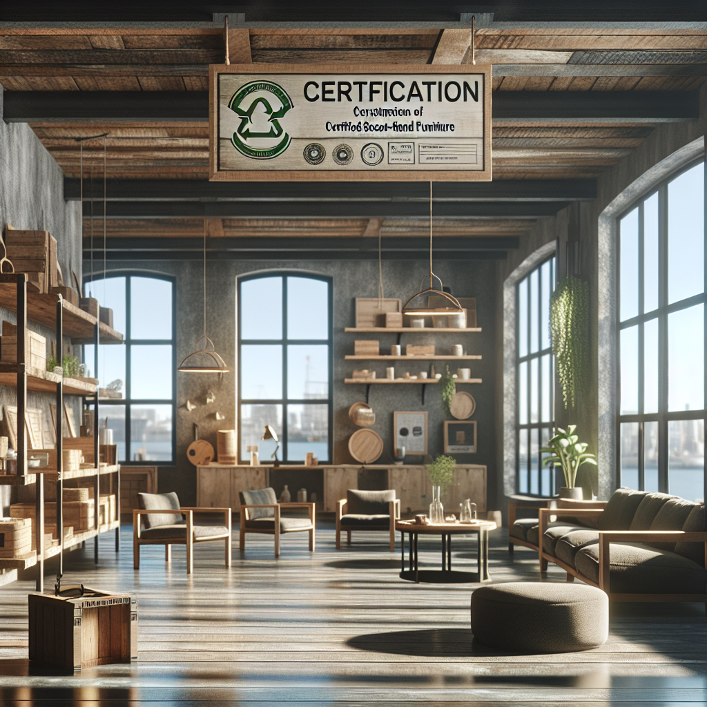 Consumo de Mobiliário de Segunda Mão Certificado: Dando Nova Vida a Peças Usadas
