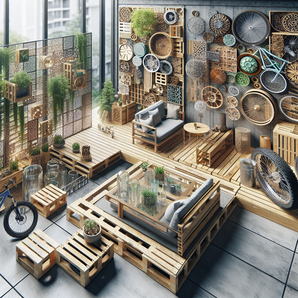 Mobiliário reciclado e a sua importância para a sustentabilidade urbana