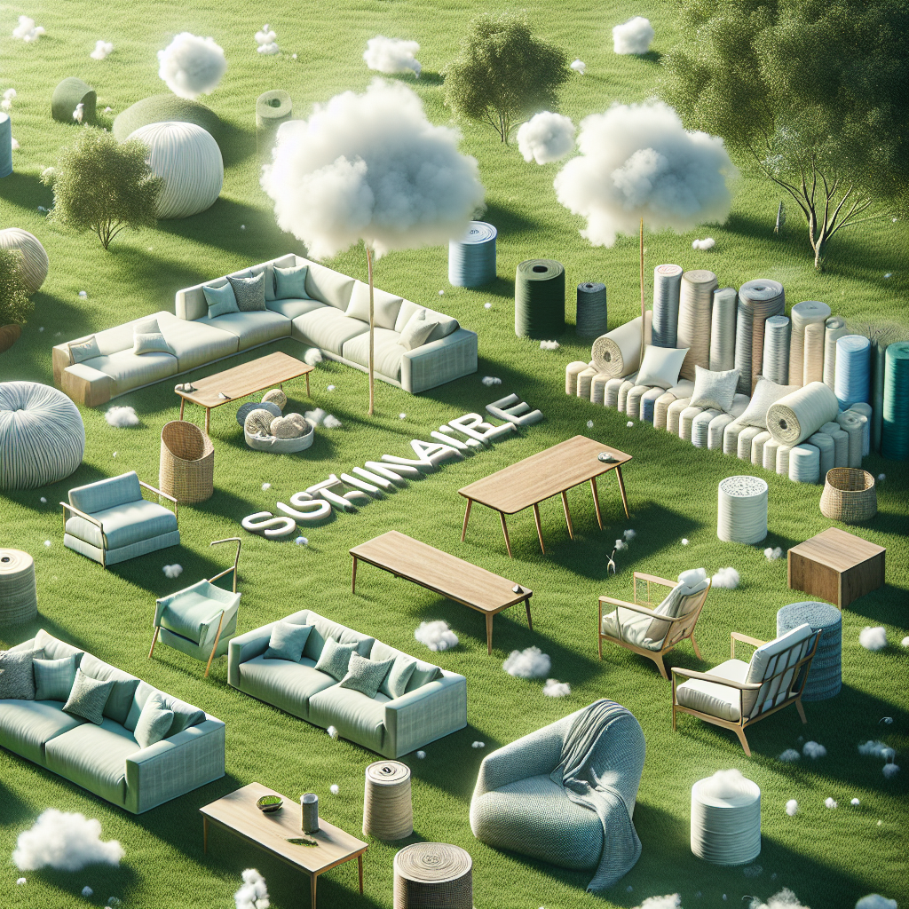 Algodão Orgânico, Linho e Outras Fibras Naturais no Mobiliário Sustentável
